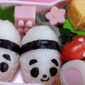 キャラ弁！癒し系☆ダラパンダ弁当。